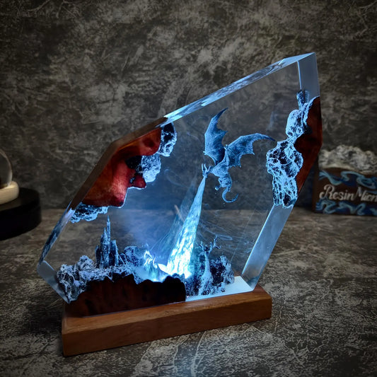 Dragon Resin Lamps